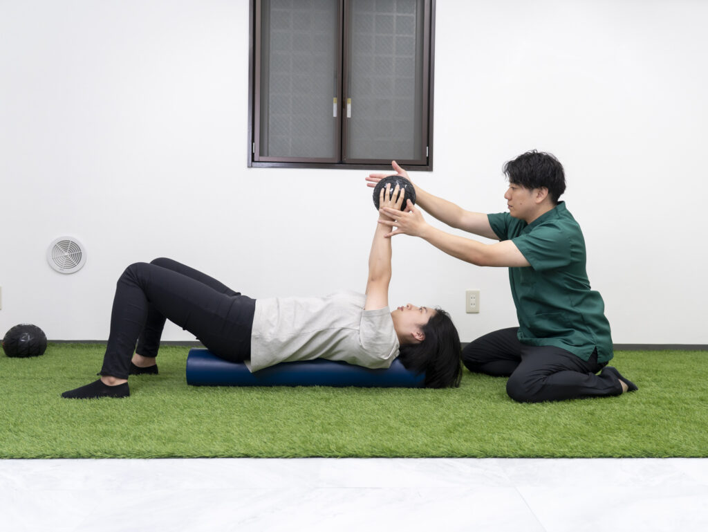 上半身トレーニング（わきの下）	
前鋸筋トレーニング