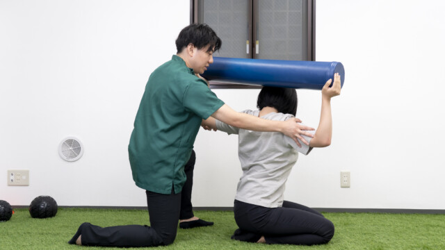 胸椎進展位＋体幹回旋 体幹トレーニング