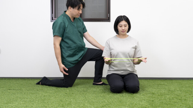 棘下筋小円筋トレーニング 体幹トレーニング