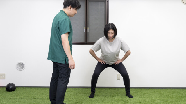 スクワット 体幹トレーニング